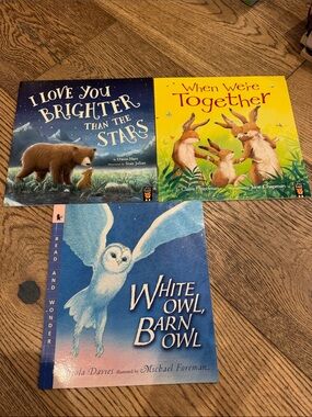 Children's Picture Book Bundle - Blue, Yellow, Navy Covers